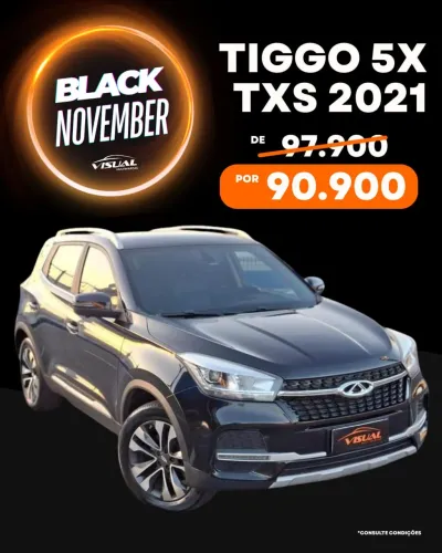 07 - Chery Tiggo 5X TXS 1.5 16V Turbo Flex Aut. 2021