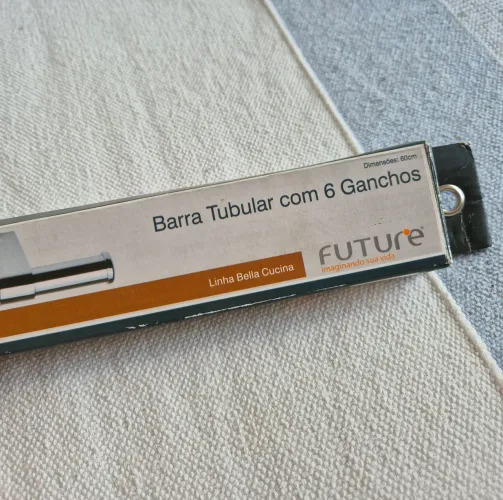 Barra Tubular com 6 Ganchos - Future