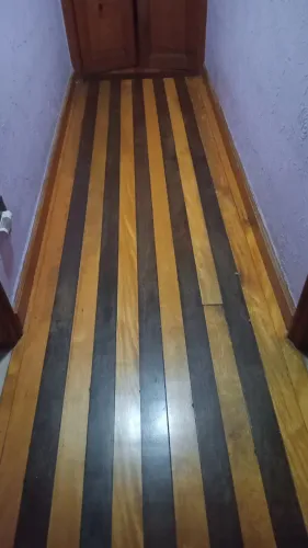 Assoalho de Pau Marfim e canela
