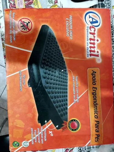 Apoio Ergonômico Para Pés Acrinil