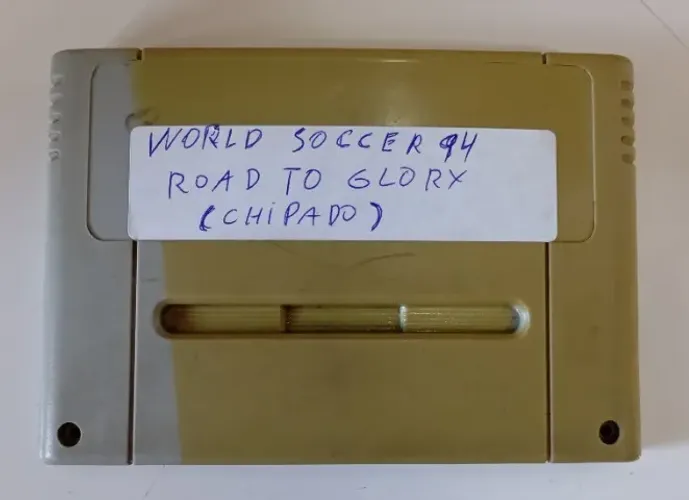 Cartucho Super Nintendo World Soccer 94 Road To Glory Paralelo Chipado