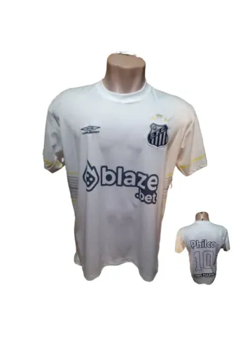 Camisa do santos branca