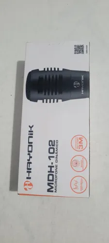 Microfone dinâmico MDH 102 Hayonik 