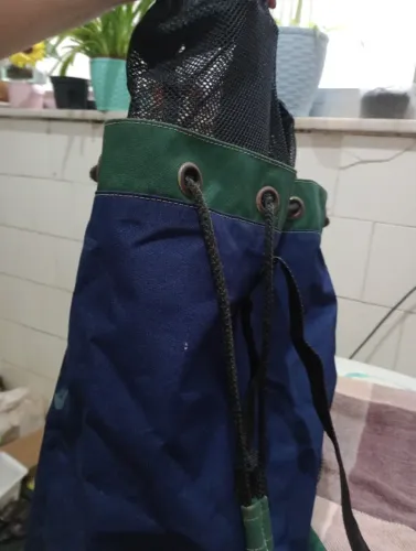 Bolsa Compass Azul Super Resistente tipo lona 