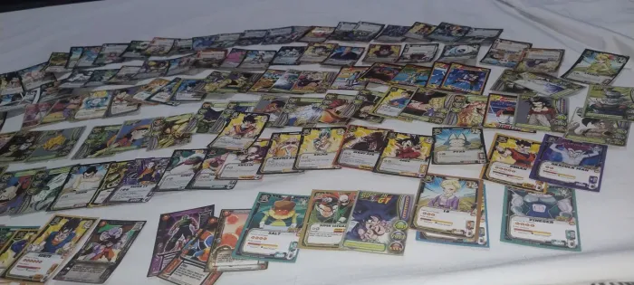 Coleção 115 Mini Cards Dragon ball z