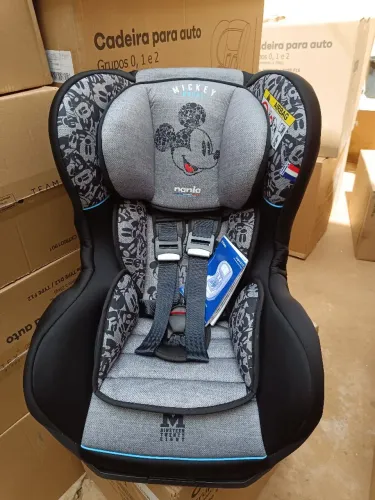 Cadeirinha de carro Mickey Mouse Nania reclinável 0 a 25kg