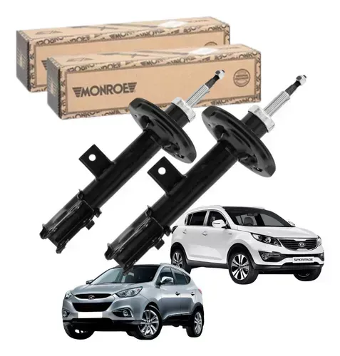 Amortecedor Dianteiro IX35 4X2/4X4 17/22 Sportage 4X2/4X4 10/19 Cod: 042181