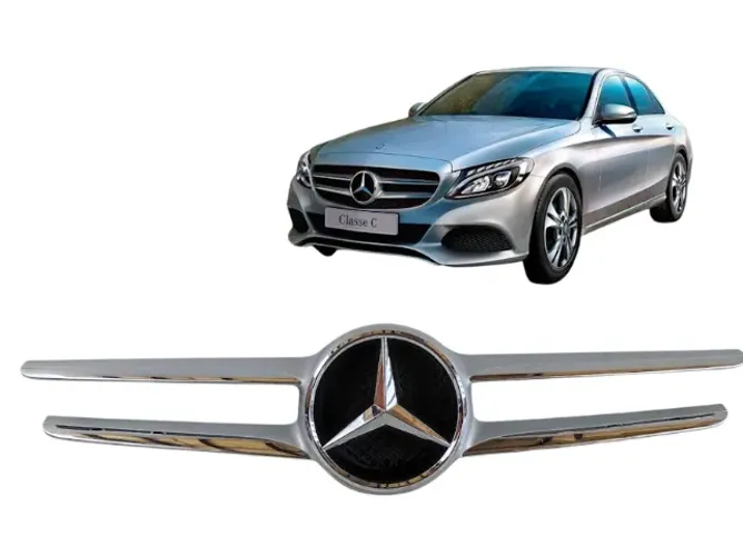 Friso da Grade Mercedes Benz C180 C200 2015 2016 2017 2018