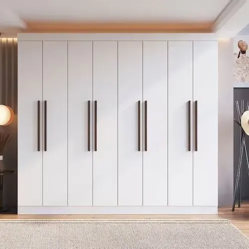 Guarda Roupa Casal 8 Portas 4 Gavetas 100% MDF DIVIDIMOS EM ATÉ 10X SEM JUROS