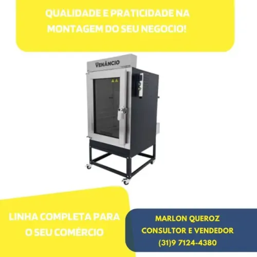 Forno Turbo Elétrico 8 Esteiras Venâncio Novo
