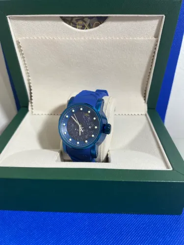 Relógio masculino invicta Azul