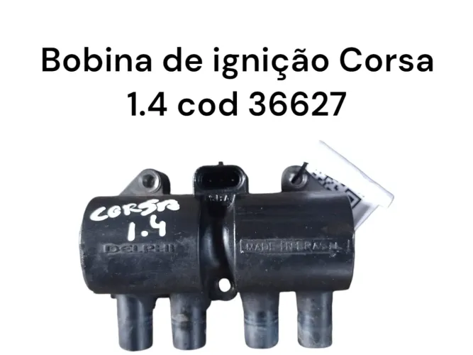 Bobina De Ignição Corsa 1.4 Cod 36627