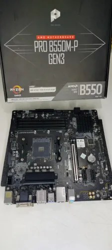 Placa Am4 MSI b550m