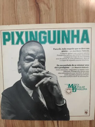 Disco de Vinil Pixinguinha - História da Música Popular Brasileira