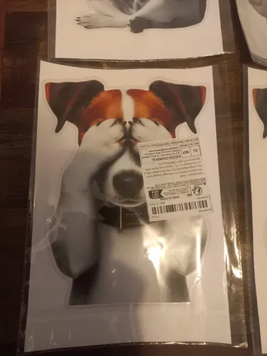 Adesivos de Pet - Cachorro-  tamanho grande