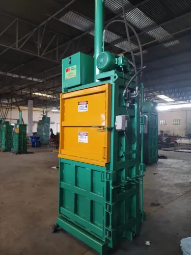 Prensa Hidráulica Vertical - Enfardadeira para fardos de resíduos para Reciclagem