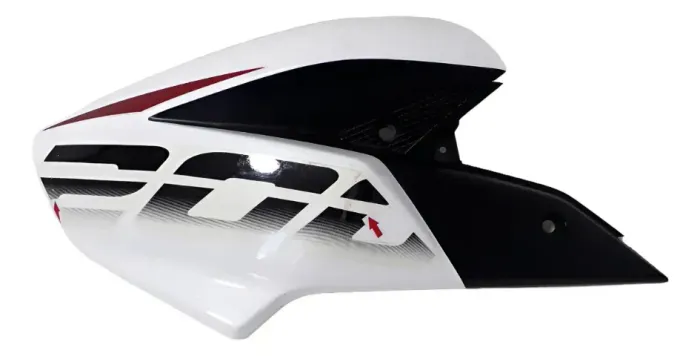 Carenagem Lateral Aba Bajaj Dominar 200 23/25 L/e Orig 59293 Branco