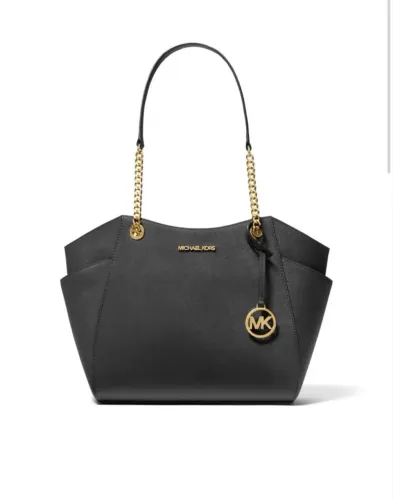 Bolsa Michel kors em couro preto 