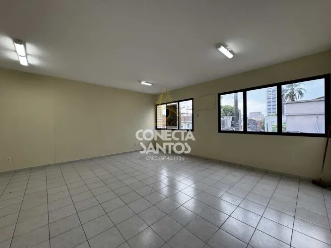 Sala, Vila Mathias, Santos - R$ 270 mil, Cod: 1074