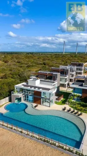 Apartamento para Venda em São Miguel do Gostoso, Alcaçuz, 3 dormitórios, 3 suítes, 4 banhe