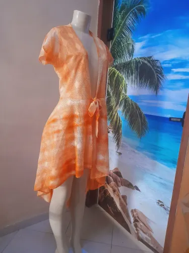 Saída de praia de praia laranja