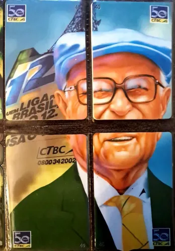 Vendo 2 séries completas de cartões telefonicos da CTBC