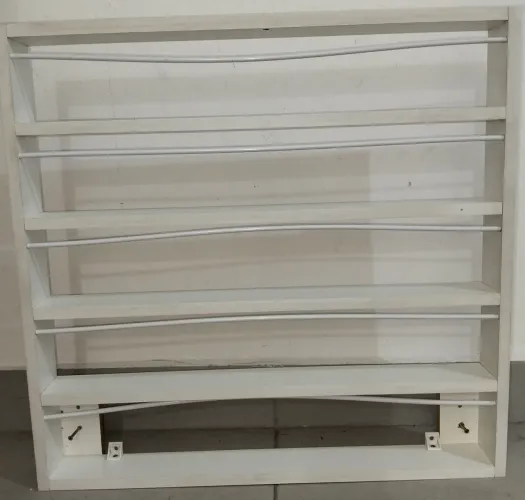 Organizador Expositor De Parede Mdf Branco - 60x63cm