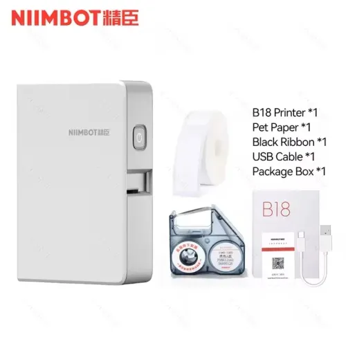 Impressora De Bolso Branca Niimbot B18 Label