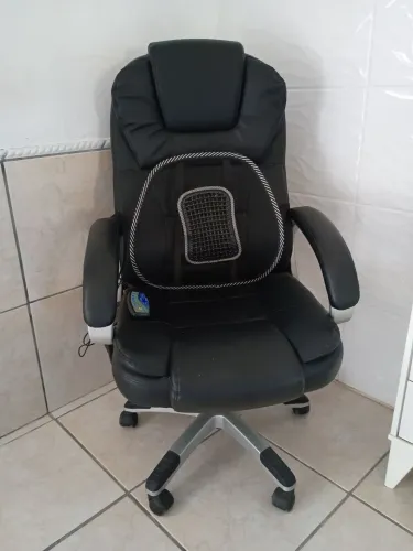 Cadeira presidente com aquecimento e massagem