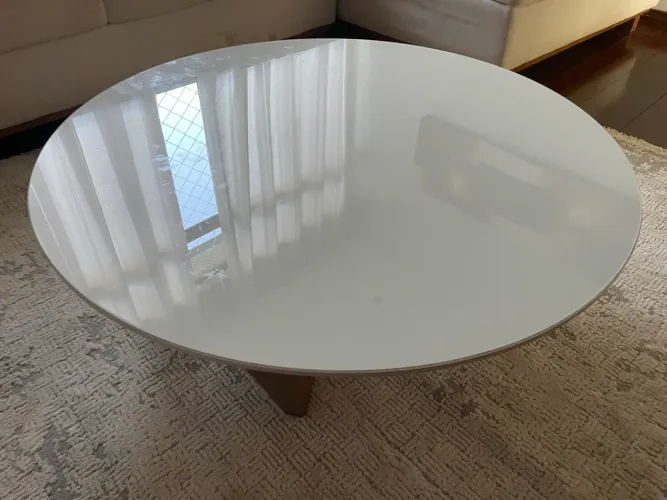 Mesa de centro redonda 80 cm
