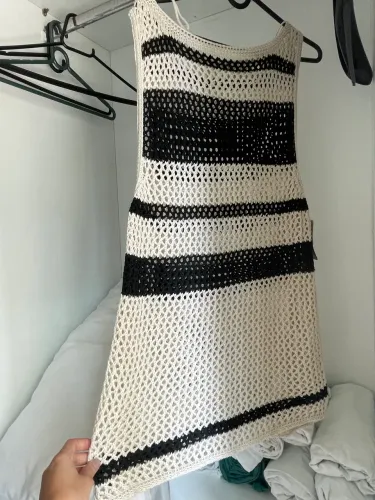 Vestido crochê