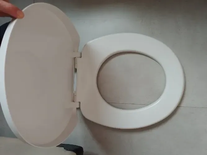 Assento sanitário tupan branco oval redondo