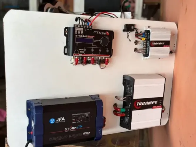 Kit completo de paredão automotivo 