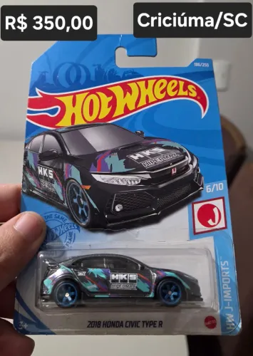 Honda Civic Type R HKS 2018  SUPER T-Hunt - Hot Wheels