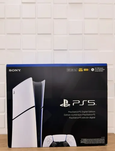 Ps5 slim digital lacrado com 1 ano de garantia