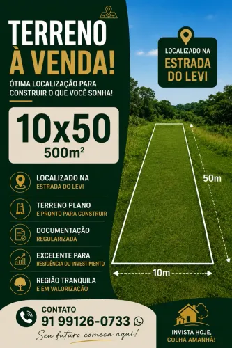 Vende-se este terreno 