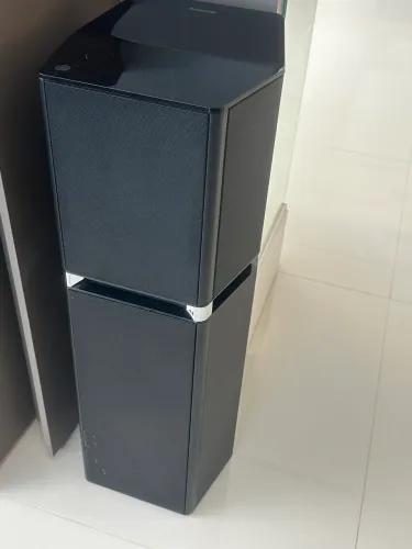 Torre Som Expandido Panasonic Bluetooth 1400w SC-UA7LB-K Dark Black