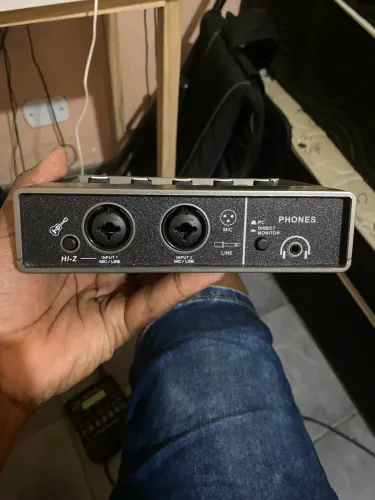 Interface de Áudio Teyun Q-16 USB 16bit/48kHz Completa