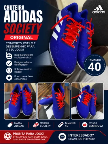 Chuteira Adidas - n 40