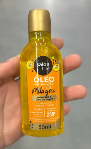 ÓLEO DE TRATAMENTO SALON LINE MULTY MILAGRES 50ML ? NOVO