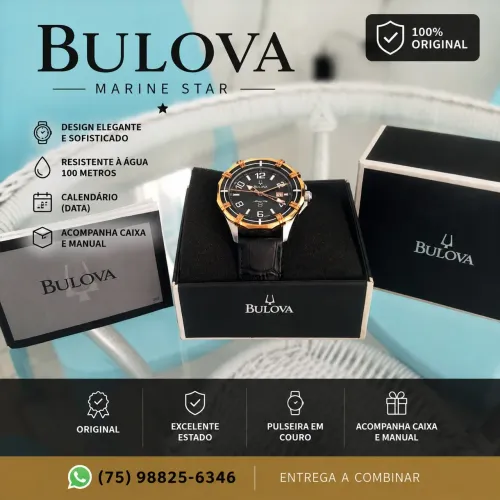 Relógio Bulova original 