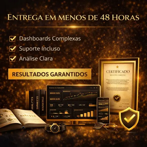 DASHBOARD PROFISSIONAL ENTREGA IMEDIATA 
