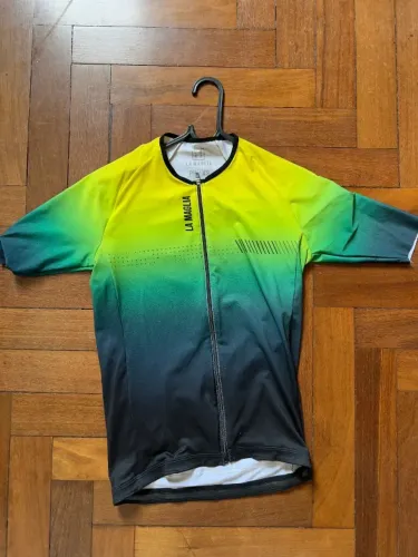 Camisa feminina ciclismo La Maglia bike 
