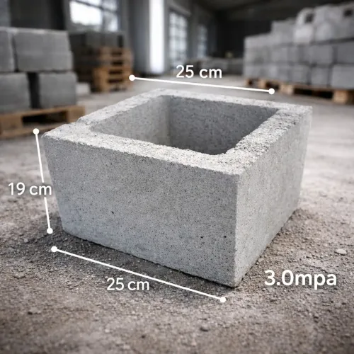 BLOCO PILAR EM CONCRETO 
