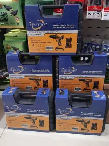 Furadeira e Parafusadeira 21v