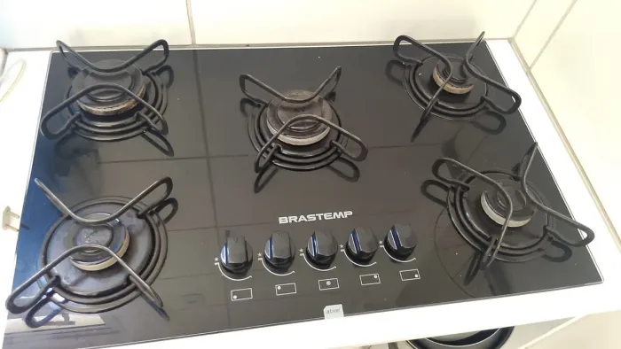 Vendo fogão cooktop 5 bocas 