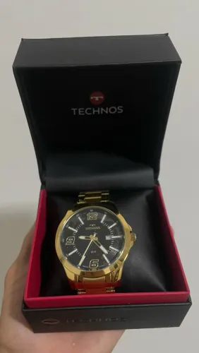 Relógio techno lacrado