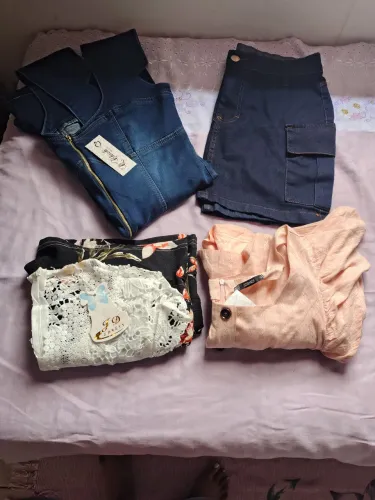 Kit macacão+ saia cargo