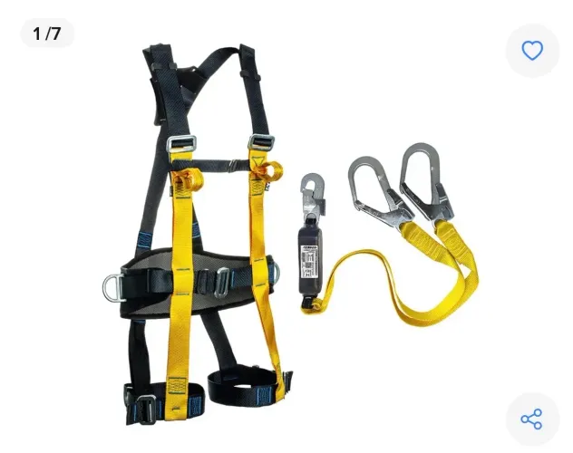 Kit cinto de segurança mais talabarte novos