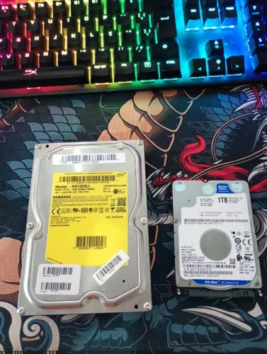 HDs - 1TB (1000GB) - Funcionando !